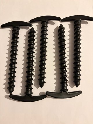 Confezione da 5 picchetti per tenda da campeggio (NUOVI)