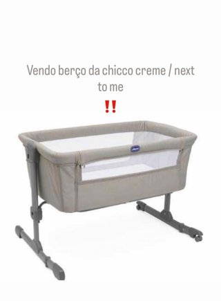 Berço Chicco Next to Me Creme