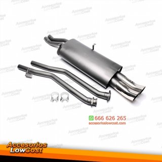 SILENCIOSO / ESCAPE PARA BMW SERIE 3 E30 09/1982-