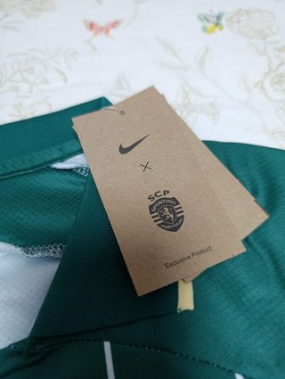 Camiseta futbol camisola futebol Sporting Lisboa M