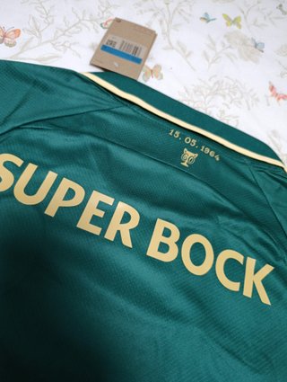 Camiseta futbol camisola futebol Sporting Lisboa M
