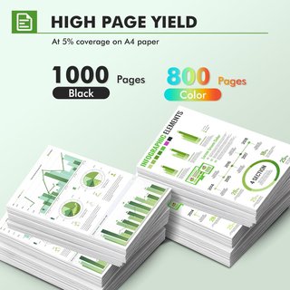 INFITONER 924XL tinta HP 8120e‑8135e 4 Pack