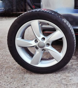4 Llantas Audi Originales 17 con neumáticos