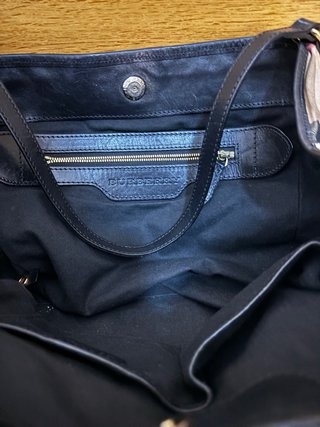 Borsa Tote Burberry Canterbury Vintage