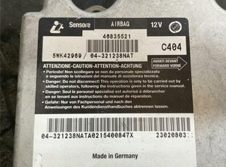 60139 46835521 centralita airbag fiat stilo (192)