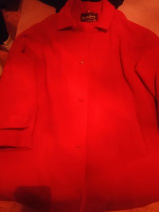Abrigo Rojo David Barry Mujer