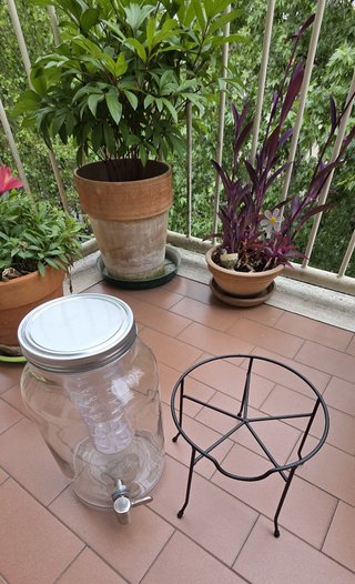 Boccione acqua con supporto