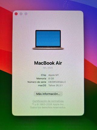 MacBook Air M1 - Dorado