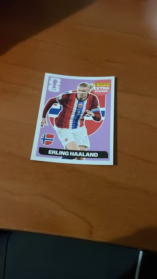 Carta Extra Sticker Haaland Panini