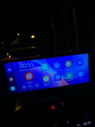 Pantalla Carplay y Android Auto 11"