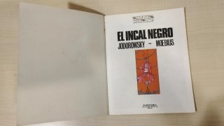 🇪🇸 Cómic El Incal Negro. Metal Hurlant.