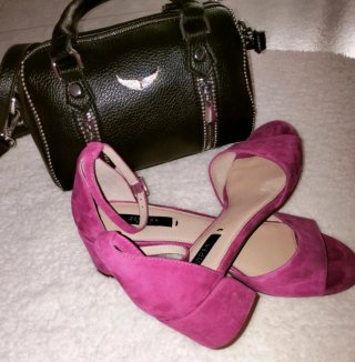 Sandalias Zendra rosas sin estrenar