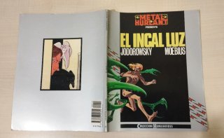 🇪🇸 Cómic El Incal Luz. Metal Hurlant.