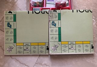 Monopoli Gioco Scatola Quadrata Vintage