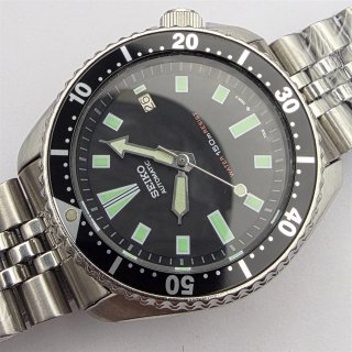 Seiko 7002-7000 Automático Hombre Negro