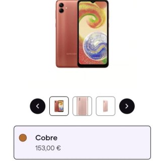 Samsung Galaxy A04 Rosa cobre