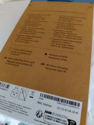 Nuovo Kindle Paperwhite Signature Ed. 32GB