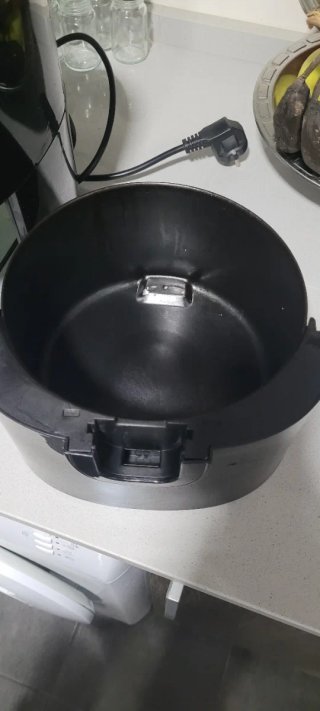 Freidora de aire Ambiano negra