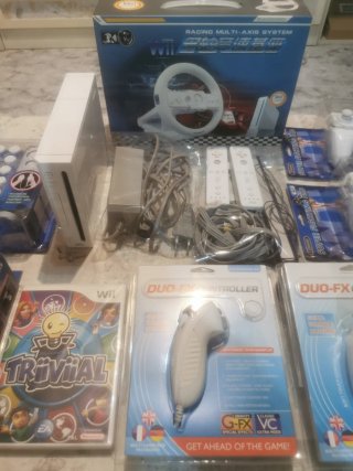 Lote Consola Nintendo Wii Accesorios