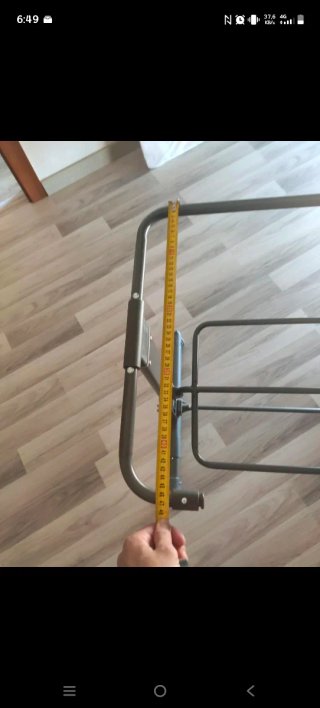 Cuna de viaje plegable