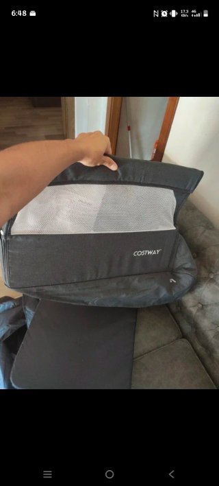 Cuna de viaje plegable
