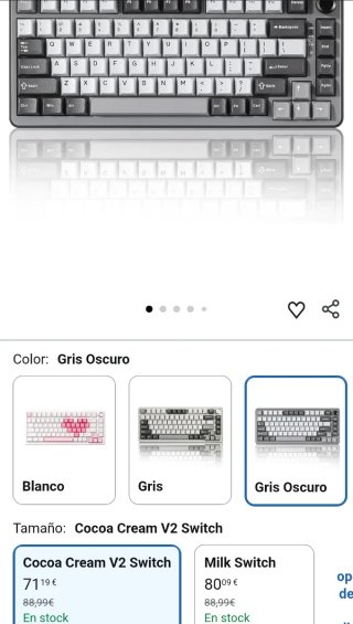 YUNZII B75 Pro Teclado Mecánico 75% Gris