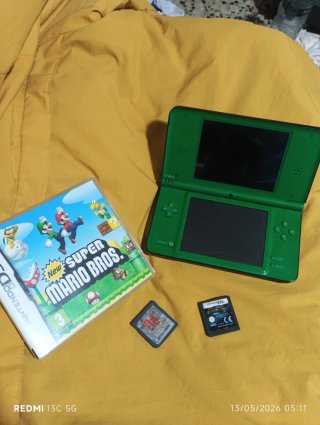 Nintendo DSi XL + New Super Mario+ Percy jackson
