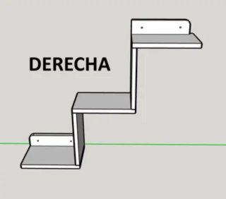Escalera de madera para gato