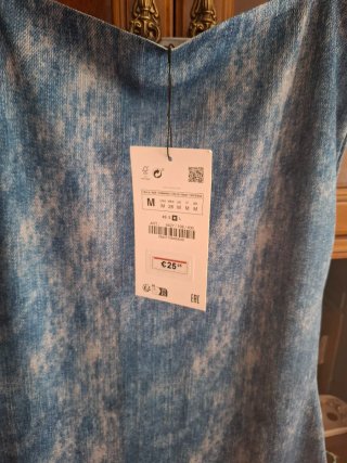 Vestido Zara Talla Única Nuevo con Etiquetas