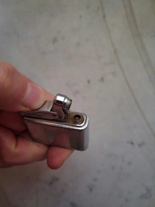 Accendino vintage cromato