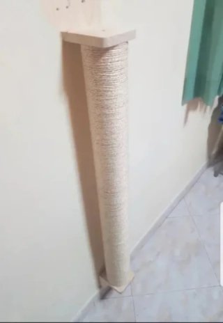 Rascador madera sisal 90