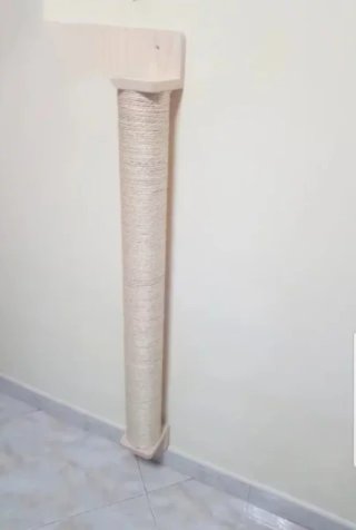 Rascador madera sisal 90