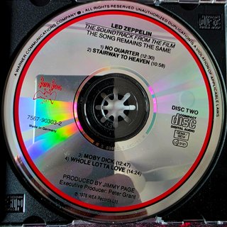 2CD – Led Zeppelin – The Soundtrack From The Film