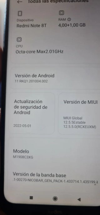 Xiaomi Redmi Note 8T