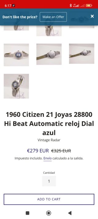 Orologio Citizen Automatico Donna