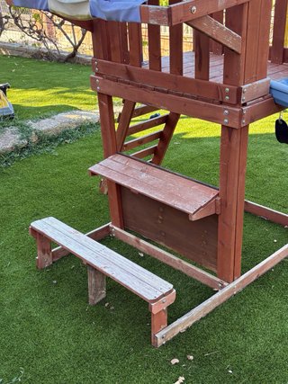 Parque infantil exterior/jardin columpios tobogan