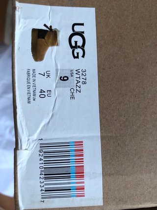 Botas UGG Marrones con Lazos