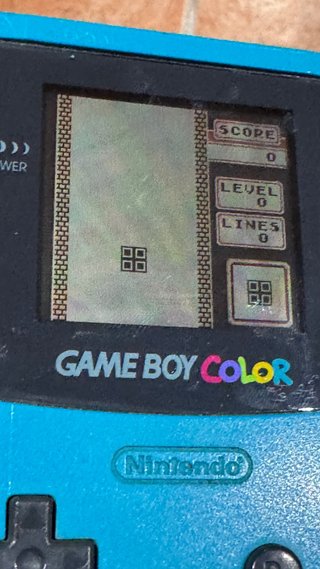 Gameboy color + TETRIS