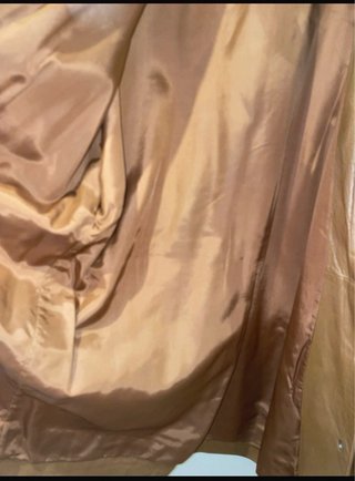 Chaqueta de Piel Burberry Marrón