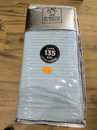 Sábanas Coralina El Burrito Blanco 135cm