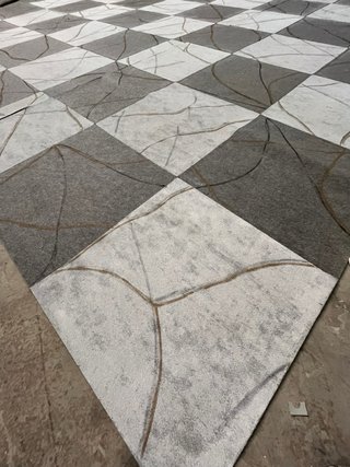 Tablero de ajedrez gigante