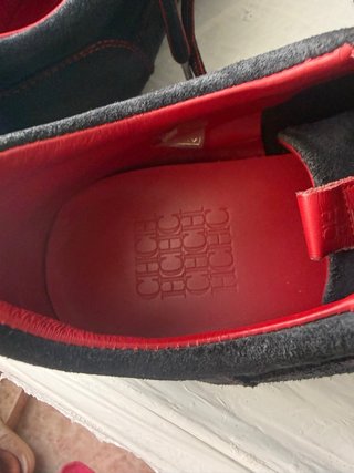 Zapatillas Carolina Herrera ante negro