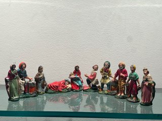 Vecchie statuine presepe bachelite