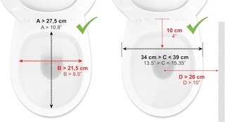 Elevador WC Adulto con Reposabrazos