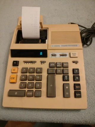 Calculadora Canon P1251-D II con impresora