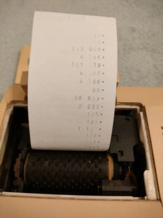 Calculadora Canon P1251-D II con impresora