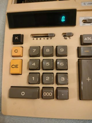 Calculadora Canon P1251-D II con impresora