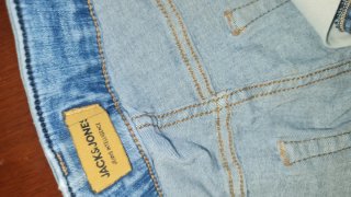 Pantalon vaquero jack and jones, azul lavado