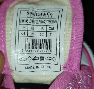 Zapatos de bebé SoulCal & Co rosas