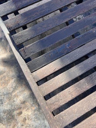 2 Hamacas de Piscina Marrones
